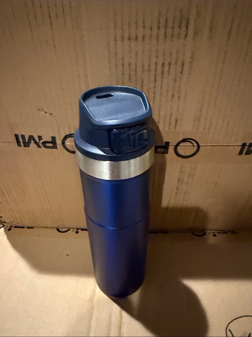 Starbucks Stanley Stainless Steel Tumbler Blue and Silver Travel Bottle